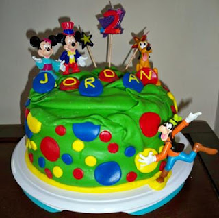 Sweety Mickey Mouse Birthday Cake Sweety Mickey Mouse Birthday Cake