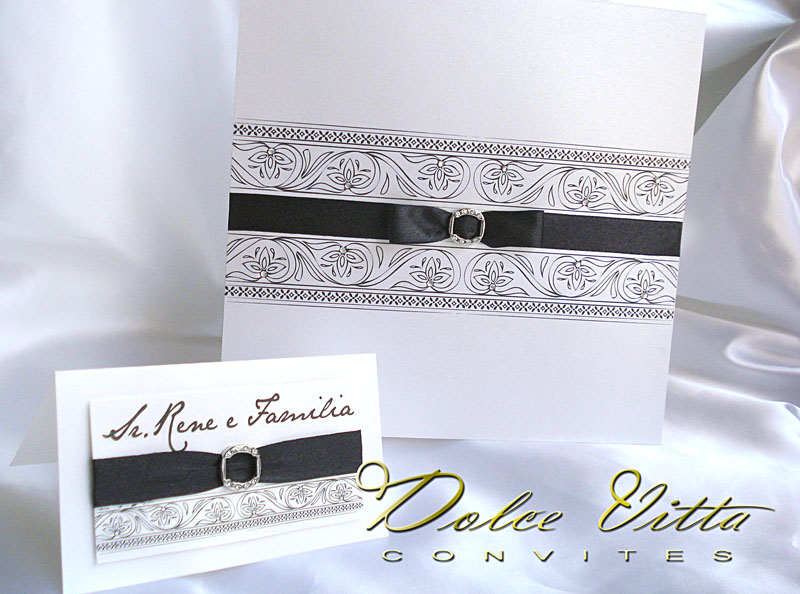 Featured image of post Convite De Casamento Chique Preto
