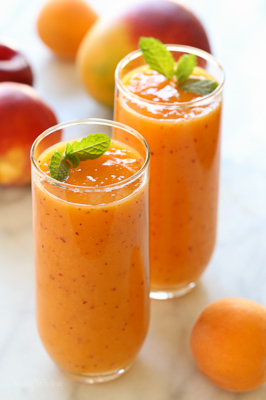 Summer Mango Stone Fruit Smoothie Skinnytaste