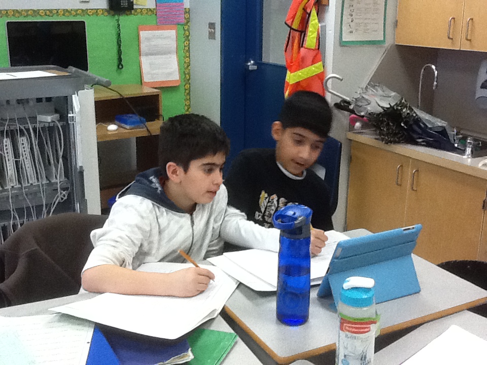 Mrs .Lee and Ms. Brebeck's Grade 4 Class at Green Timbers Elementary