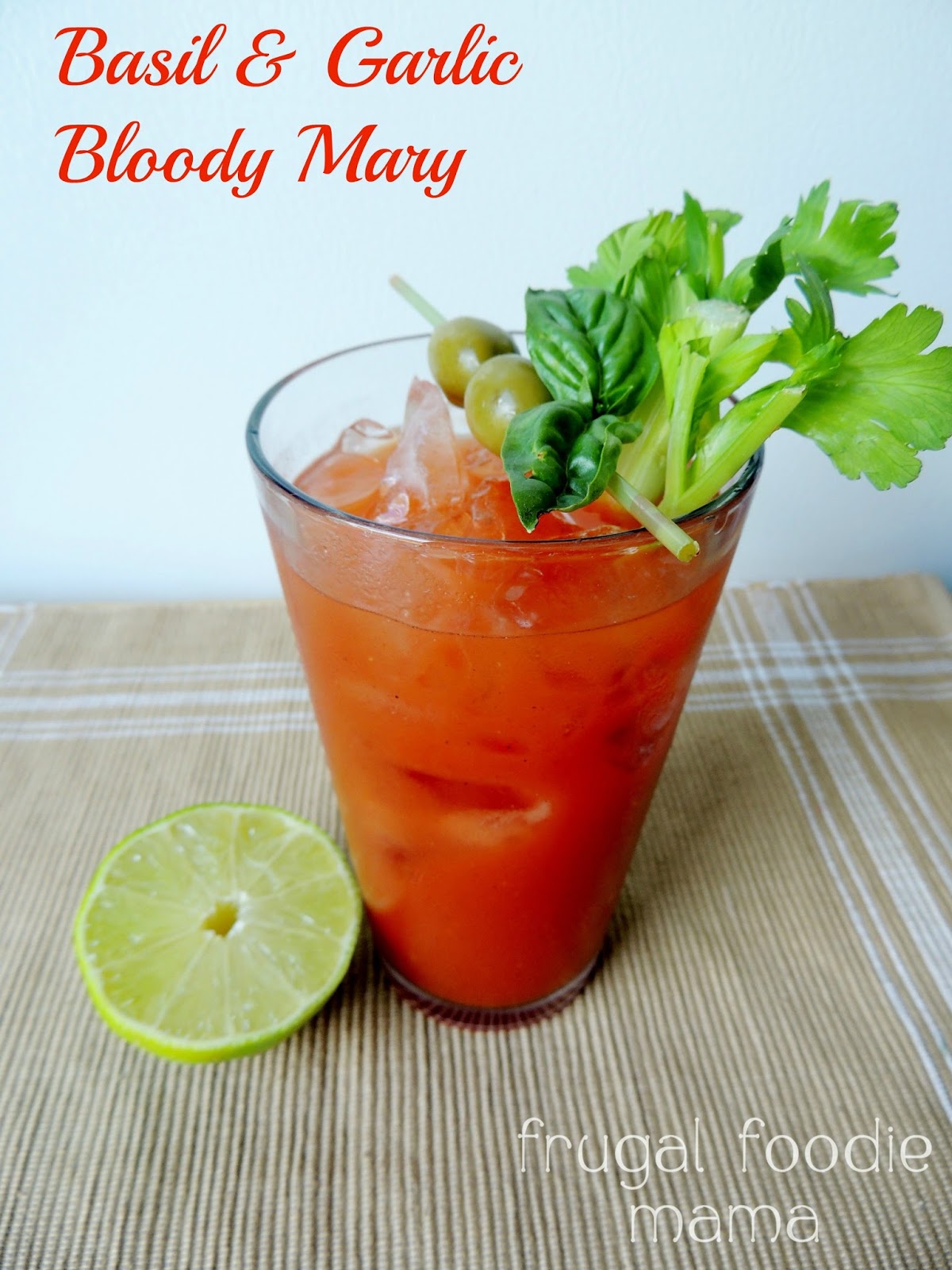 Basil & Garlic Bloody Mary White Lights on Wednesday