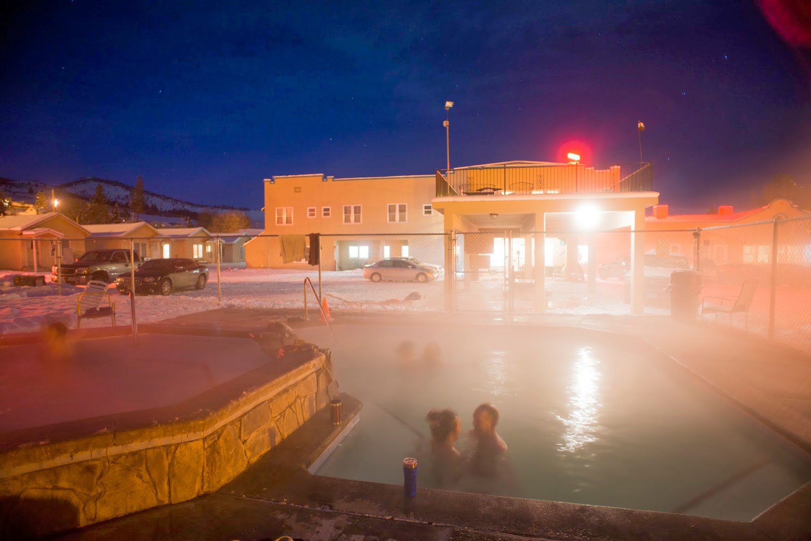 Latitude "Limp in, leap out.” Hot Springs, Montana