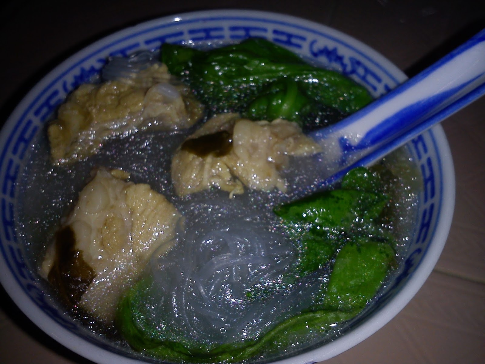 Cooking Pleasure GARLAND CHRYSANTHEMUM PORK RIB SOUP