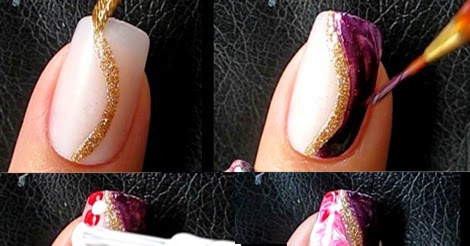 Valentine's Nail Art Design