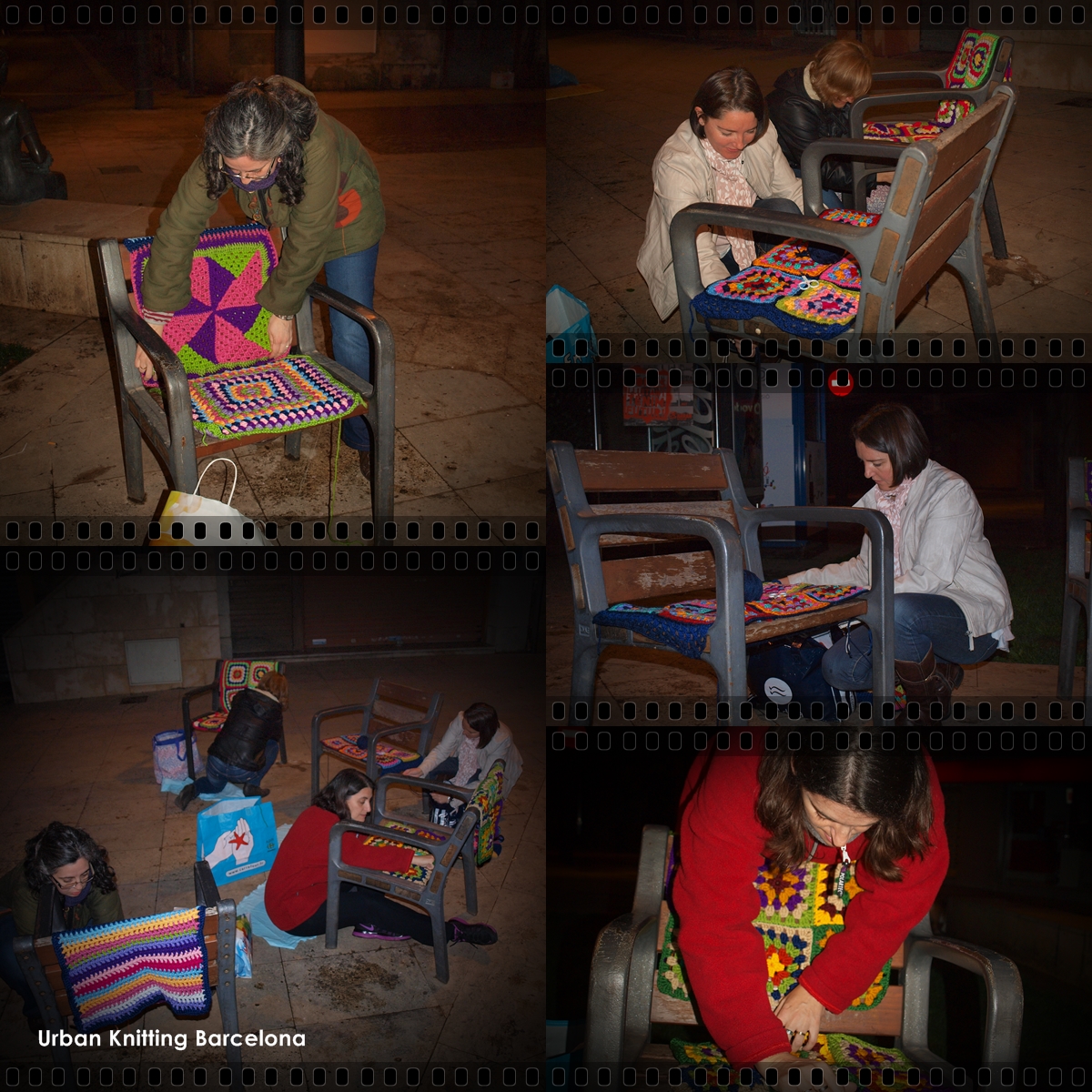 Urban Knitting Barcelona Nuestra primera gran creación.