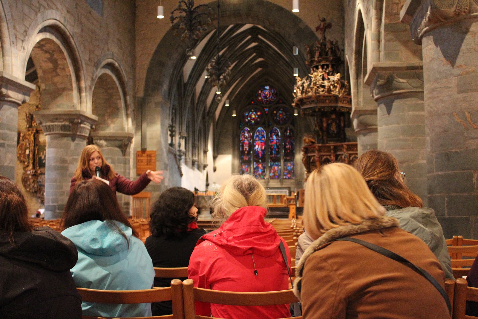 From there to here: stavanger domkirke Havefliser inspiration
