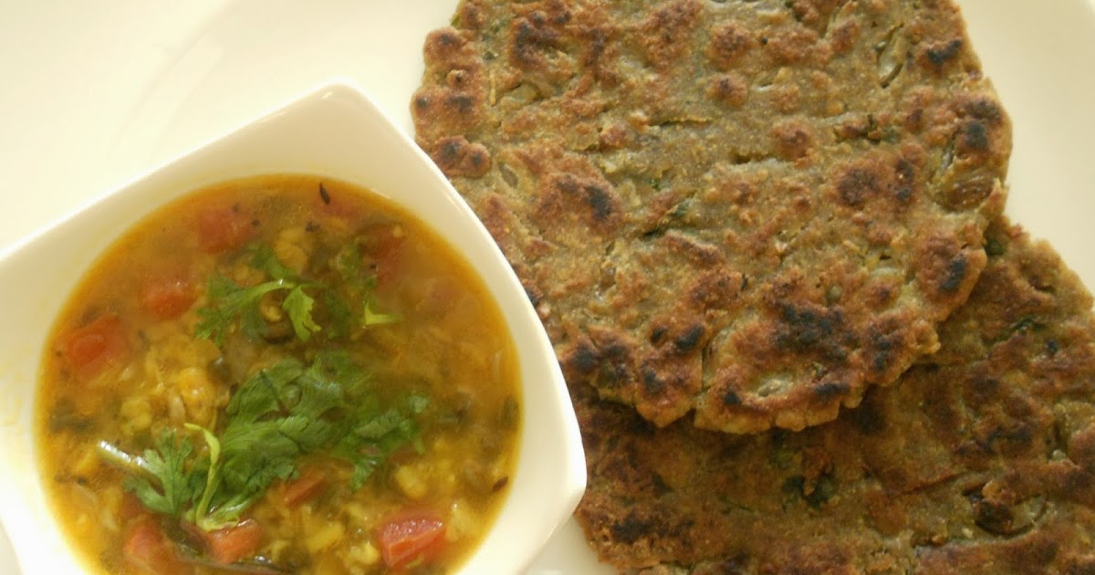 My Cooking diary Masala Rotla / Gluten Free Millet And Bread