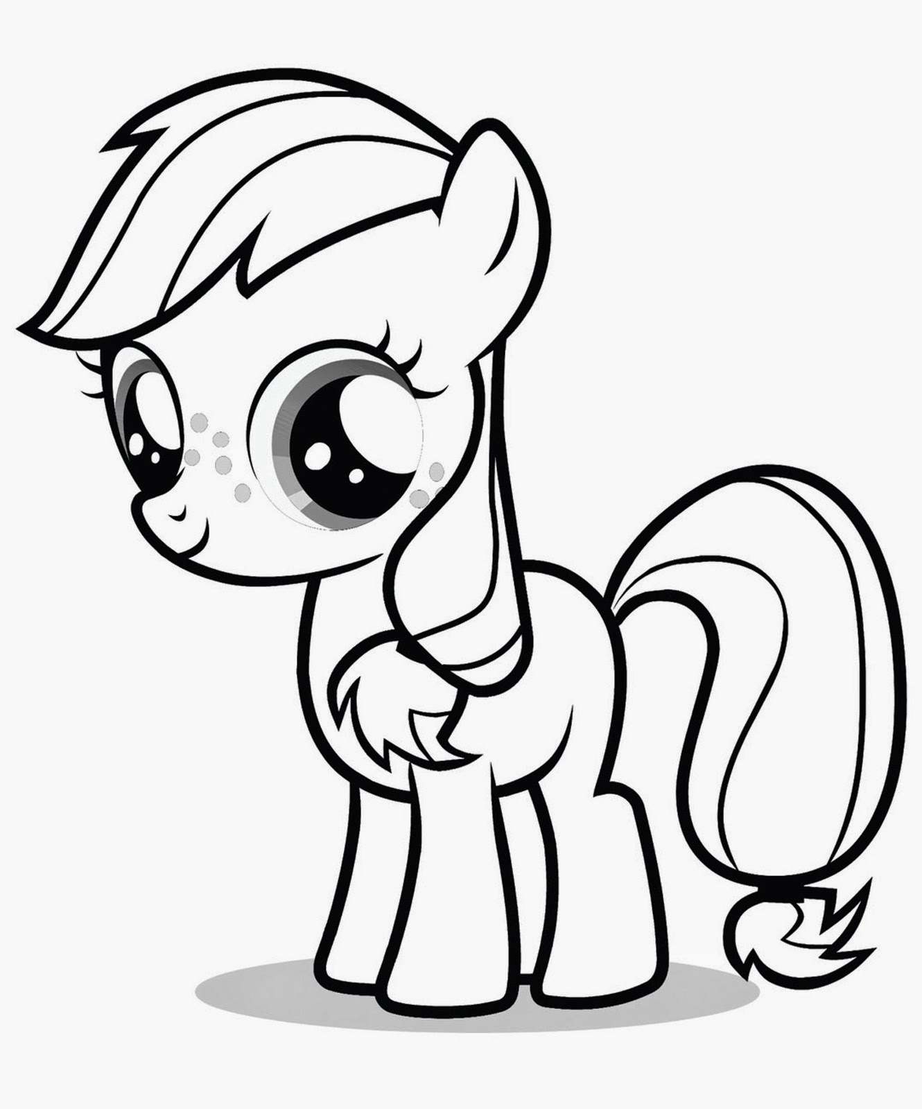 Coloring Pages: My Little Pony Coloring Pages Free and Printable