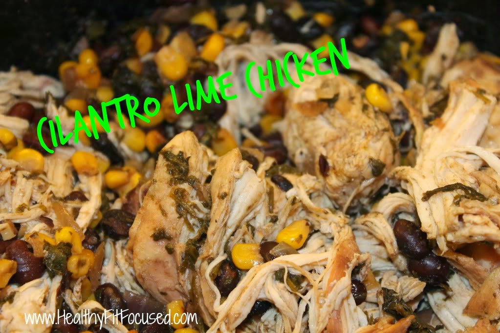 Clean eating cilantro lime chicken, www.healthyfitfocused.com