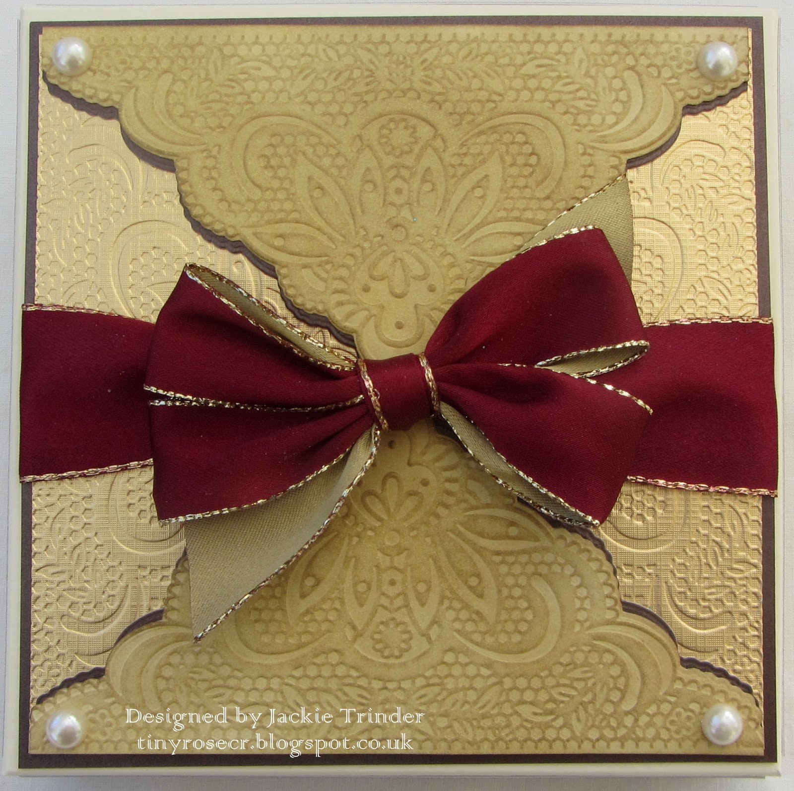 Tinyrose's Craft Room Tattered Lace Gatefold Embossing Folders and