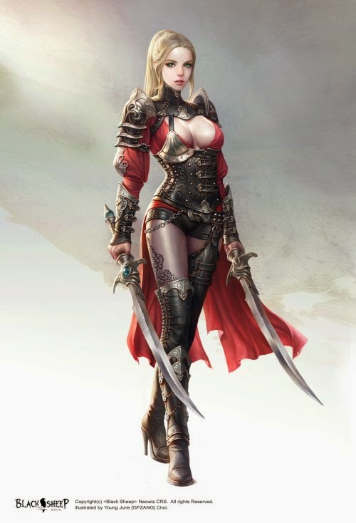 As fantásticas ilustrações e artes conceituais de fantasia de Young-june Choi a.k.a. Gpzang Young-june Choi gpzang deviantart ilustrações fantasia games