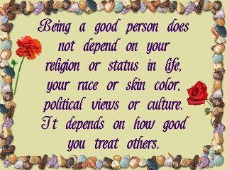 Treat with respect