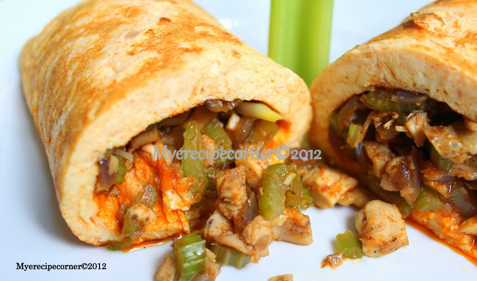 Mye's Kitchen Indian Egg Rolls with Curried Chicken