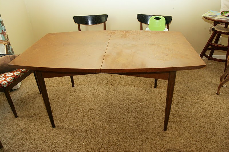 Dining Room Table Redo Homemade Ginger