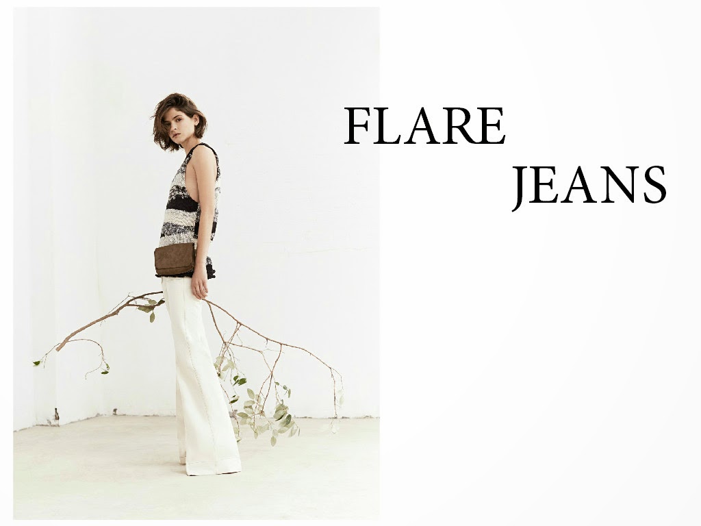 As calças de ganga à boca-de-sino, também designadas por Flare Jeans, vão marcar presença na Primavera/Verão 2015, fazendo assim referência aos Anos 70. São, sem dúvida, um dos must-have da estação. Dicas de Moda e Imagem. Blog de Moda Style Statement. Tendências. Casual Chic. Anca larga. Blog de moda portugal, blogues de moda portugueses.