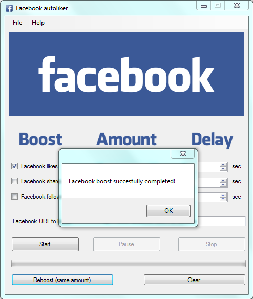 facebook fan page auto liker software