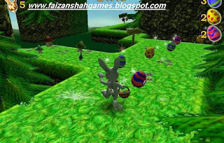 Picking Eggs Rosso rabbit in trouble online