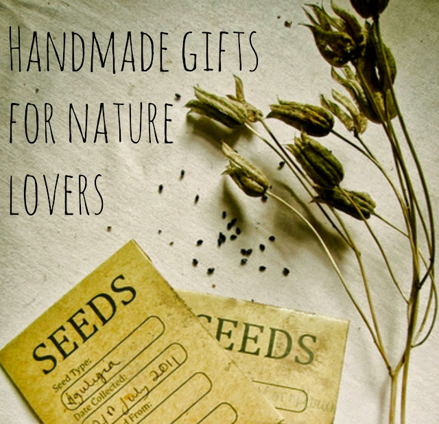 Handmade gifts for nature lovers