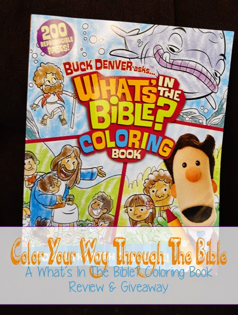 Color Your Way Through The Bible A Whats In Coloring Book Review Giveaway FREE Printables