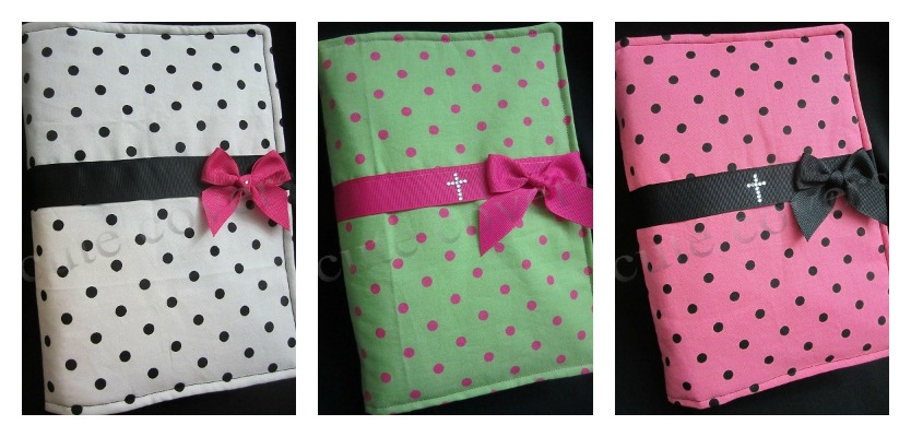 cute covers polka dot bible covers ready to ship girly bible covers