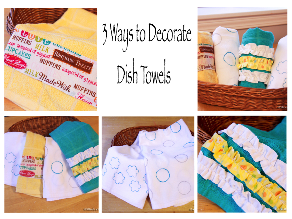 Kindle Your Creativity: 3 Easy Ways to Decorate Kitchen Towels
