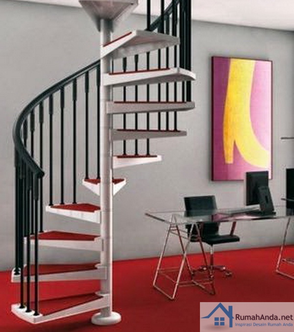 Desain Tangga Putar Minimalis Kumpulan Contoh Desain Tangga Populer
