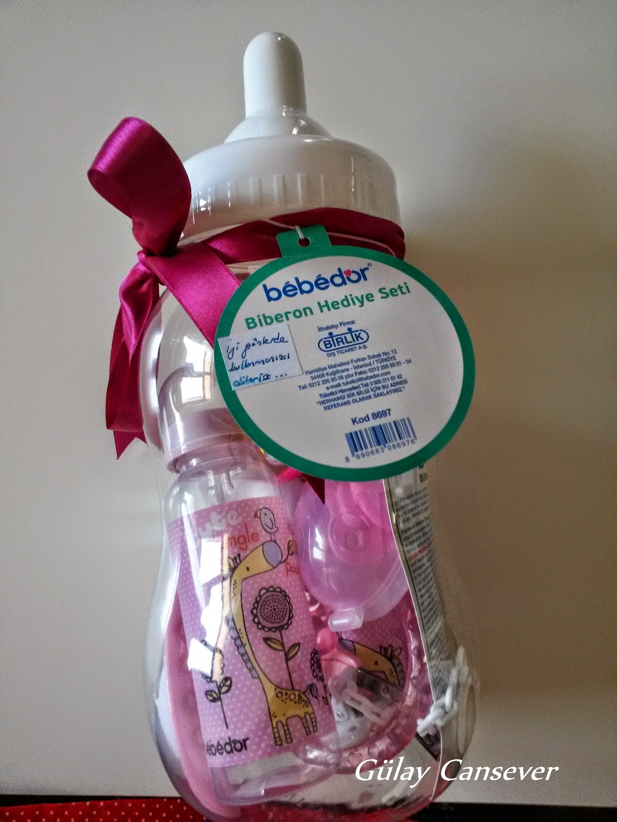 Gülay Cansever BEBEDOR BİBERON HEDİYE SETİ