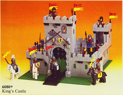 elaborate yet inflexible Lego castle
