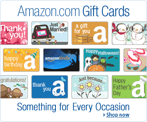 Gift cards make a great gift for all occasions all year around