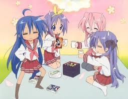 Anime y manga Lucky Star humor comedia parodia