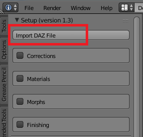 import daz to blender import daz to blender