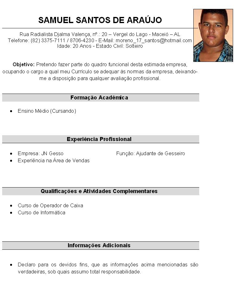 Curriculum vitae serralheiro 06 picture