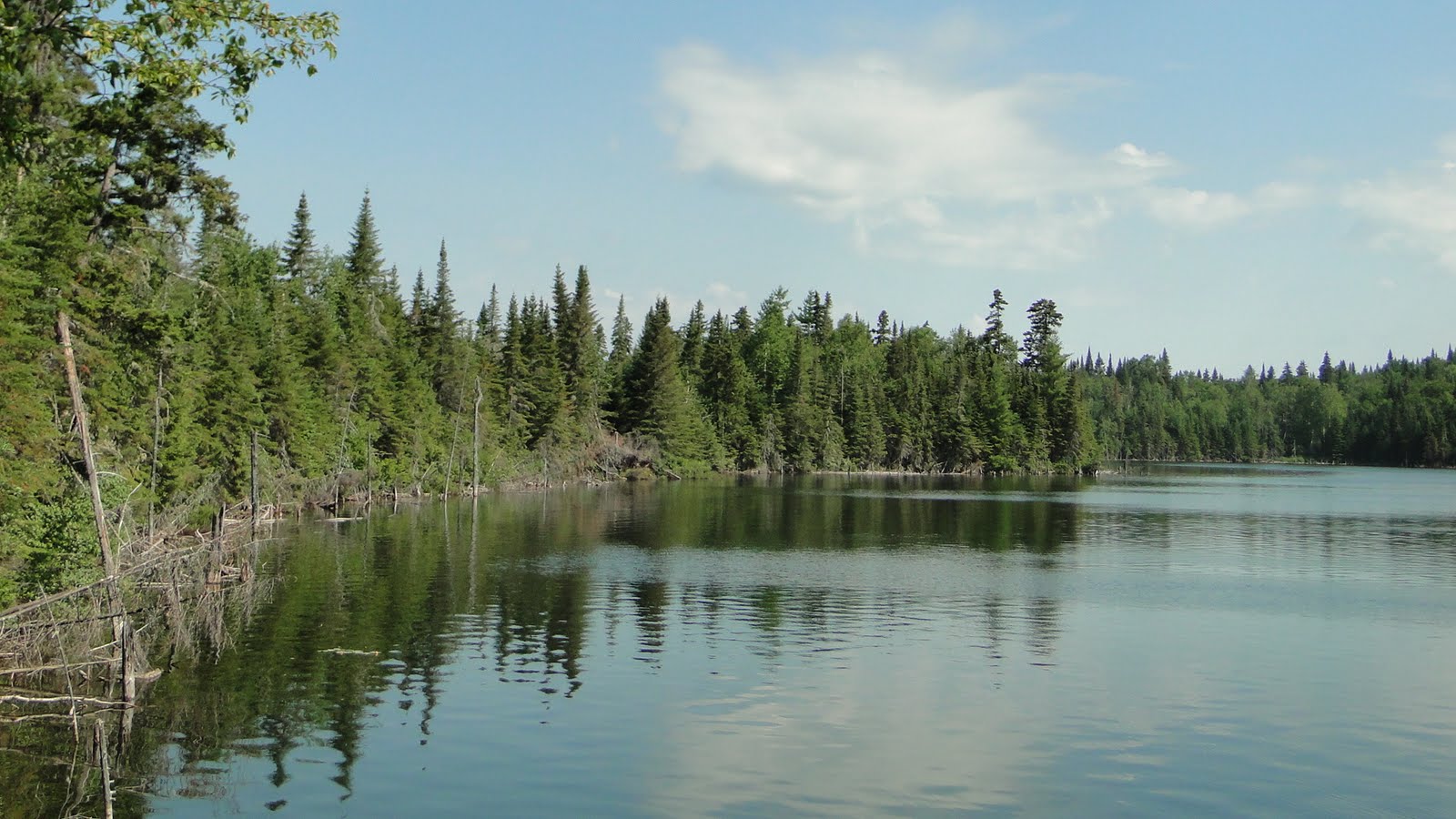 MONTREAL, CANADA PARC DU MONTTREMBLANT, LAC DES SABLES