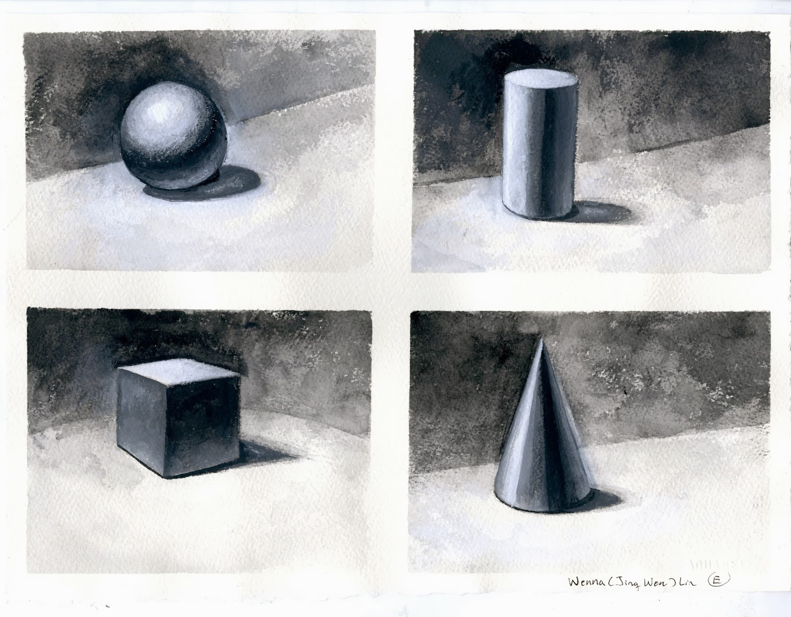 The Art Of Wenna L Painting Form Rendering