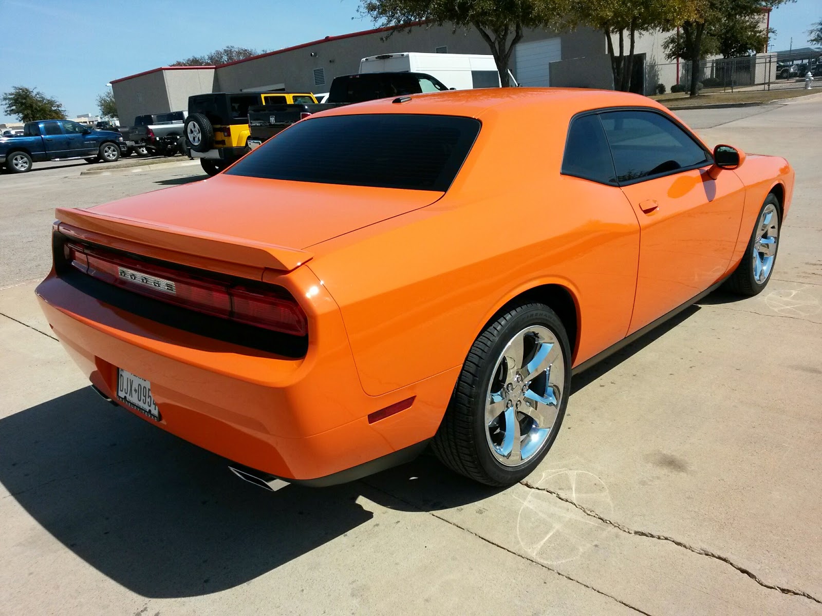 HEMI Orange 2014 Dodge Challenger R/T 3k miles TDY Sales ...