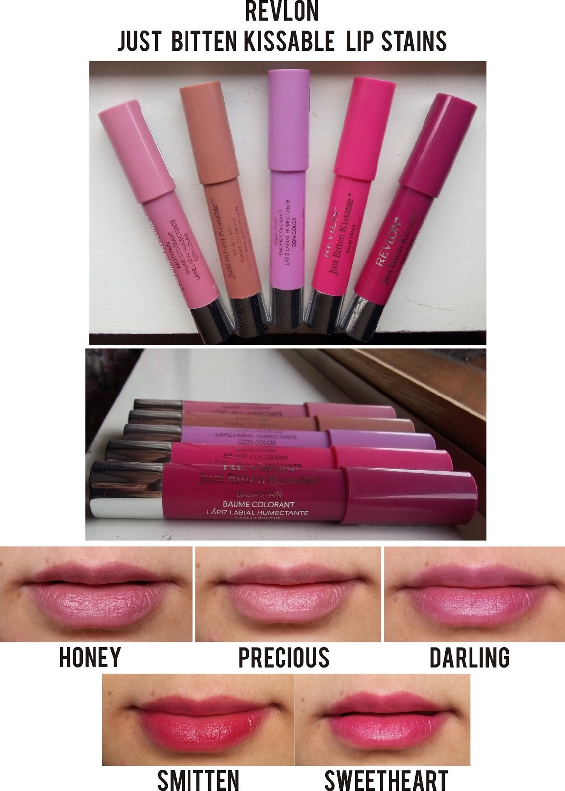 Sparkle and Rose Update Revlon Just Bitten Kissable Lip Stains