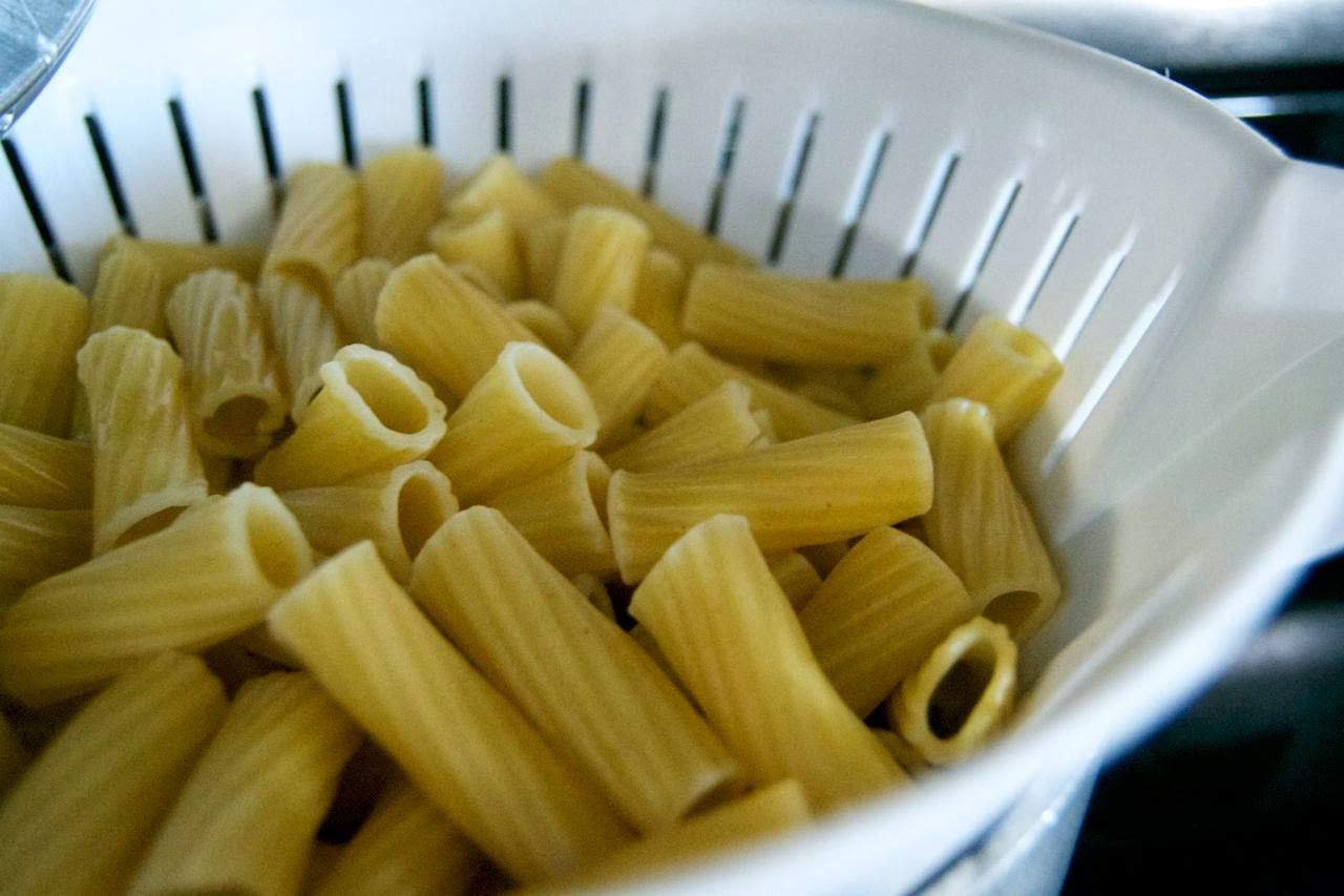 365 Days of Baking and More Sausage Alfredo Rigatoni