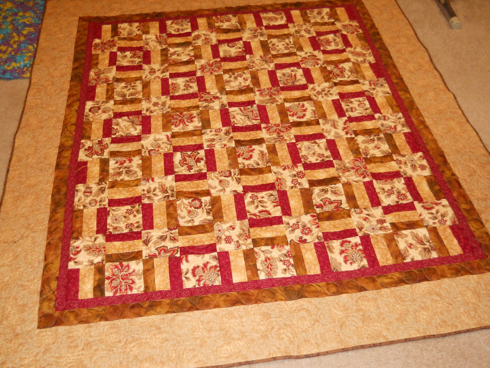 Born 2 Quilt Warm Wishes lap quilt