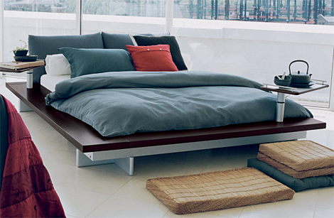 Camas bajas muy cerca al piso low bed floor bed : dormitorios