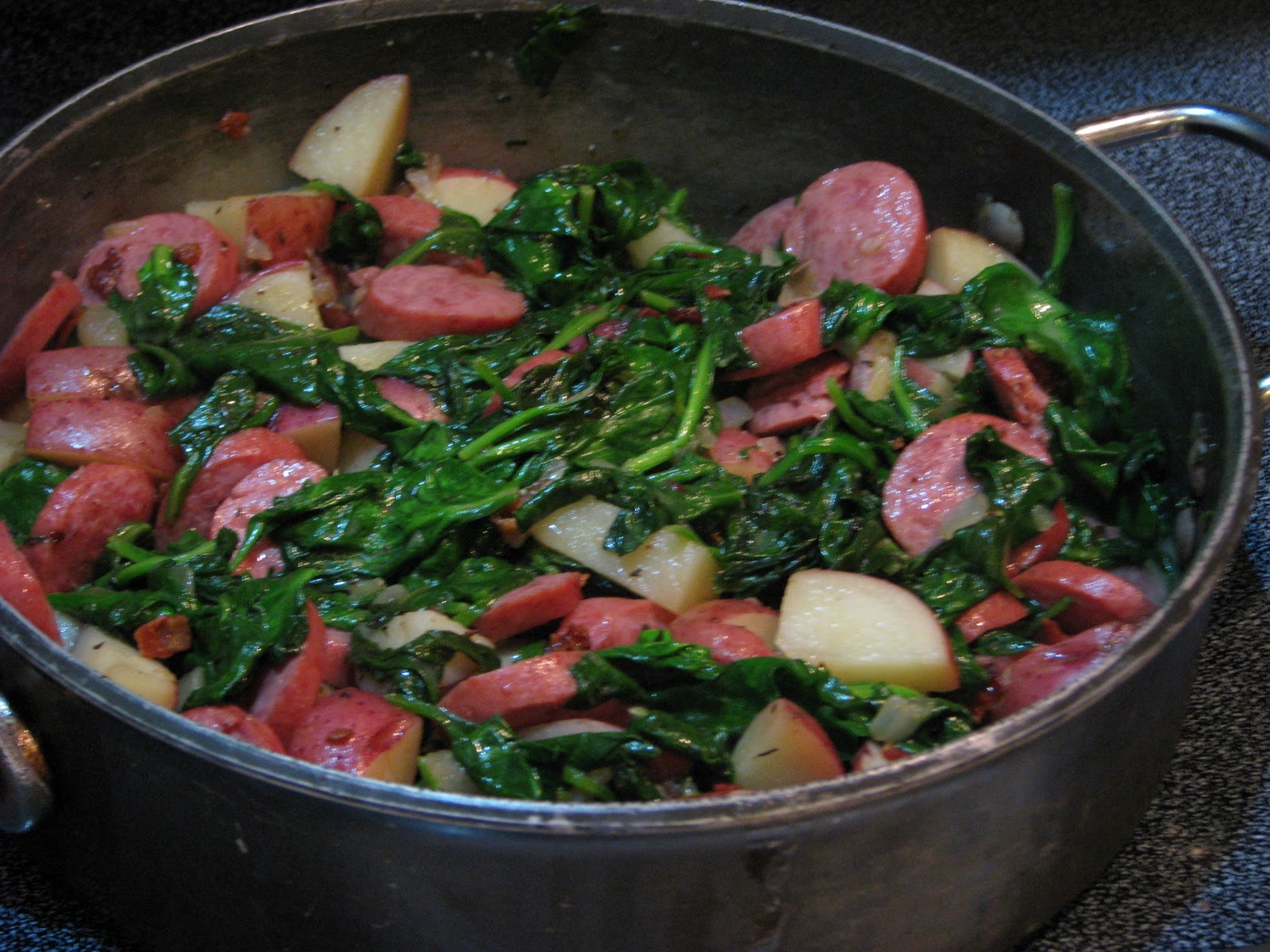 TheFultonGirls Potato Kielbasa Skillet