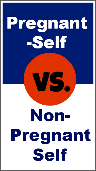 Pregnant Self vs. Non-Pregnant Self