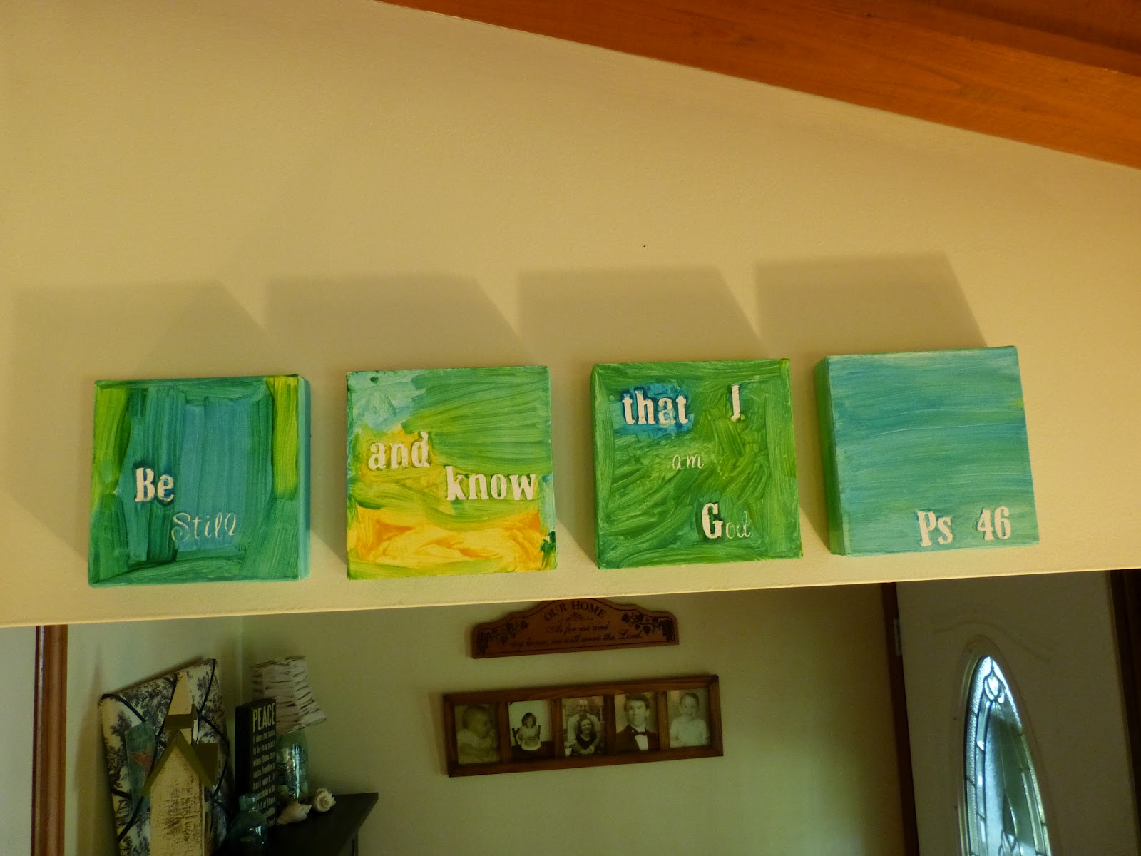 the homespun heart Canvas Art Family Style