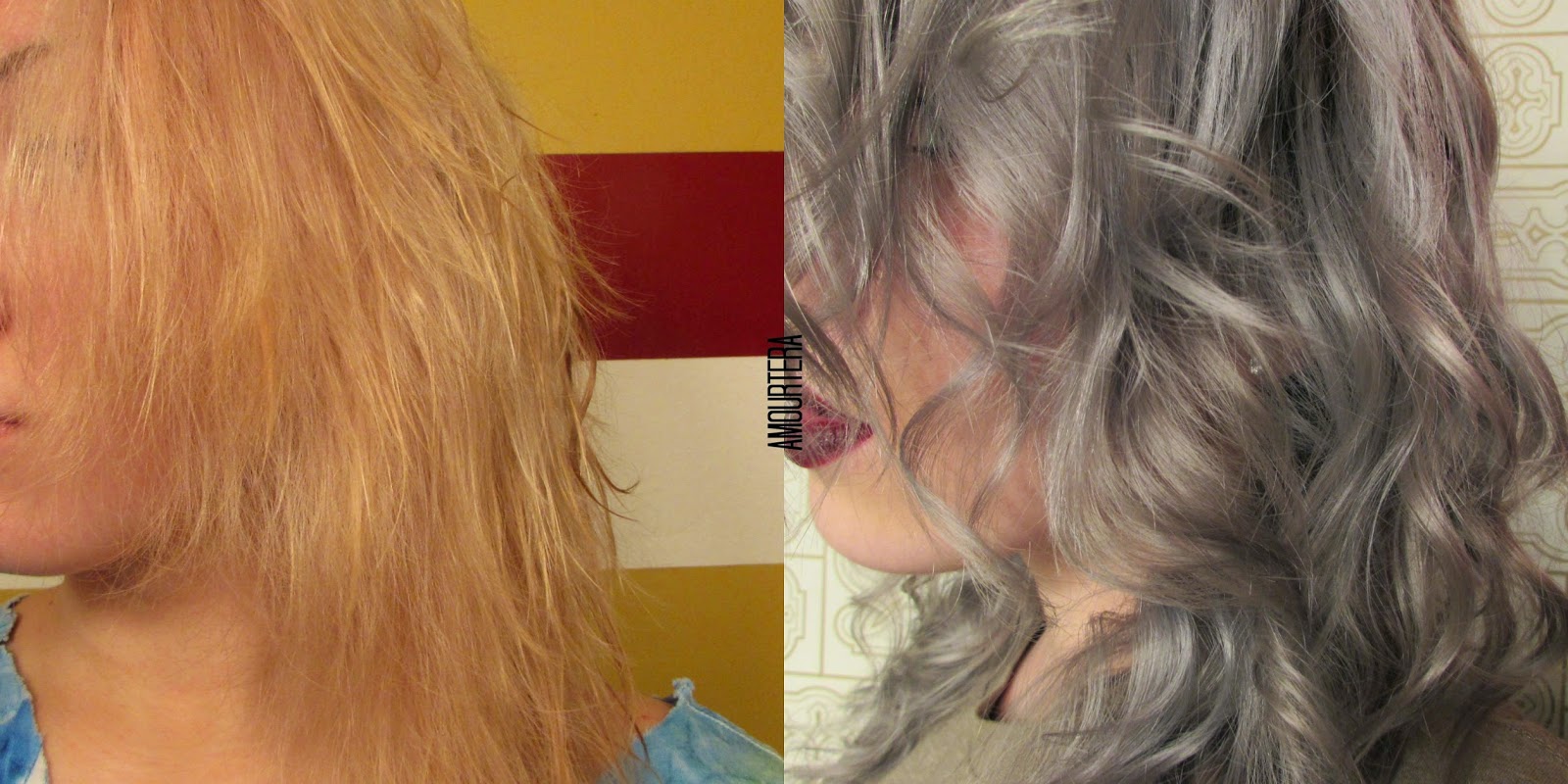HOW TO GET SILVER GRAY HAIR AT HOME Amourtera
