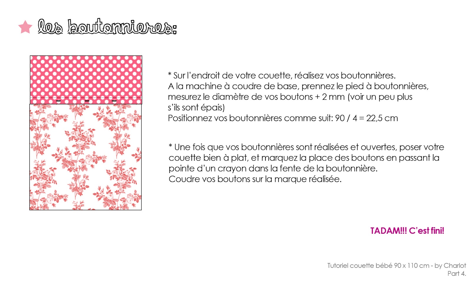 Et puis la neige elle est trop molle: Tutoriel Housse de