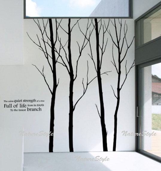 Nordisk interiør inspirasjon: wallstickers / wall decals tips