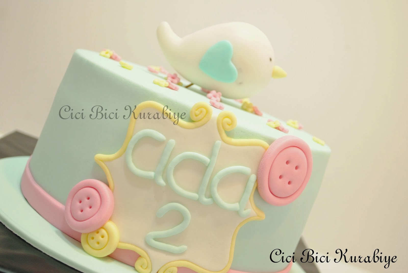 Cici Bici Kurabiye &amp; Cupcake &amp; Pasta İzmit Ada�nın Doğum Günü Pastası