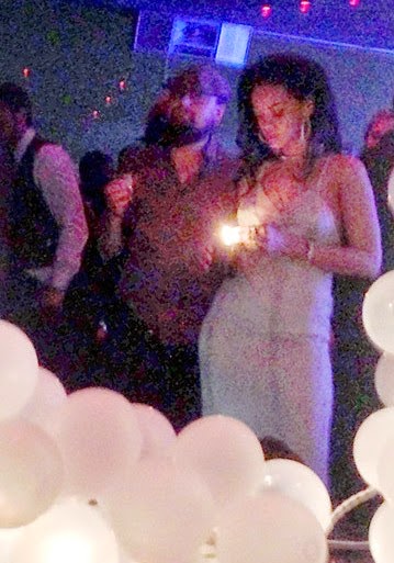 Leonardo DiCaprio and Rihanna together