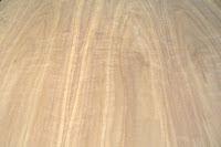 Light Figure 4x8 Walnut Wood Veneer Close Up