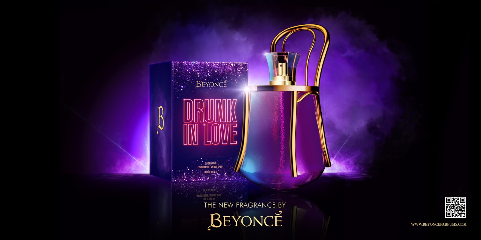 Beyoncé Drunk In Love Perfume on Packaging of the World Creative