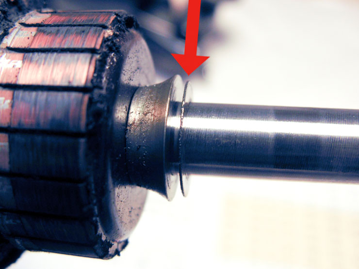 The Vintage Singer Sewing Machine Blog How to Rewire a Potted Motor, Part 11 Armature & Worm